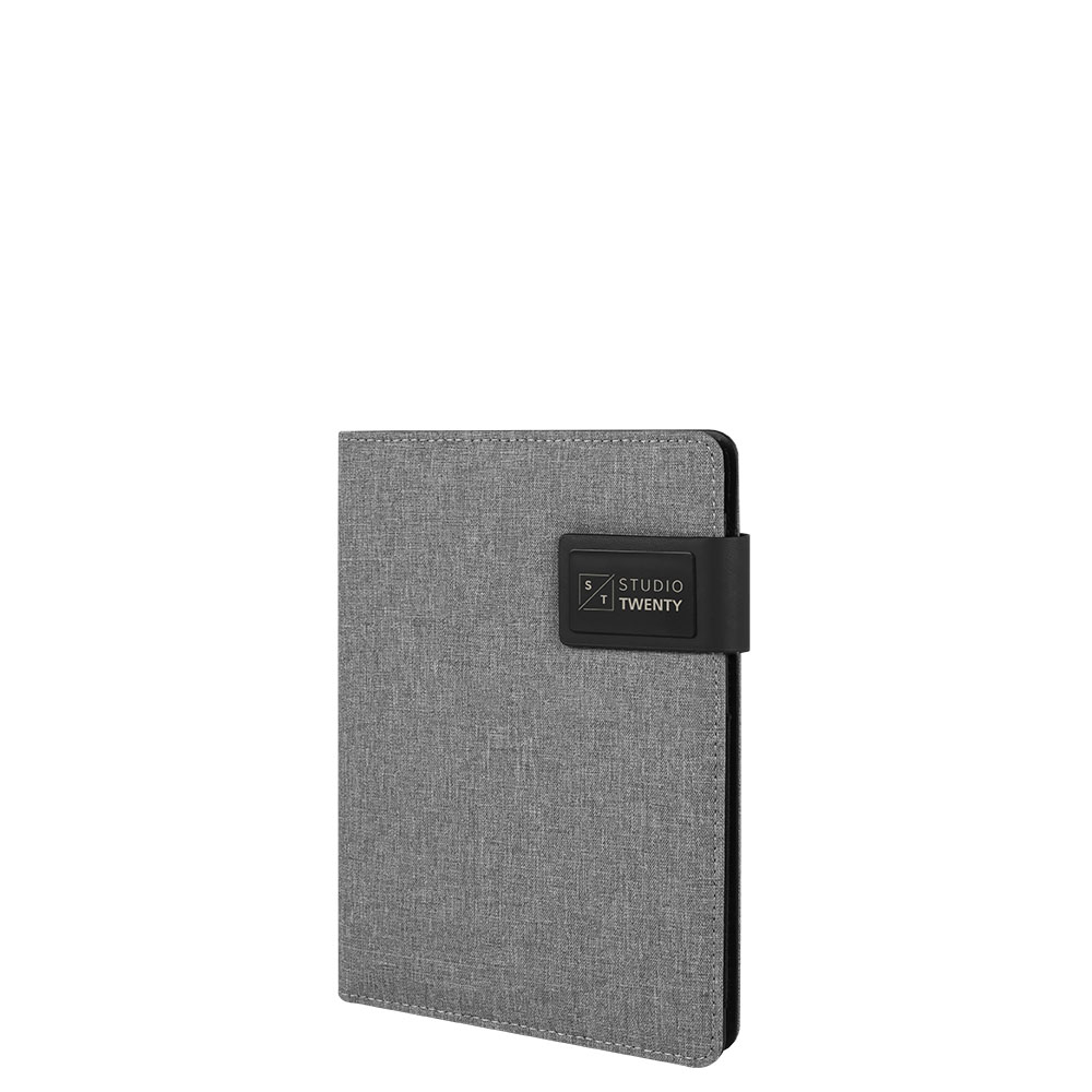 Porte-documents personnalisé A5 CREDIT Gris clair